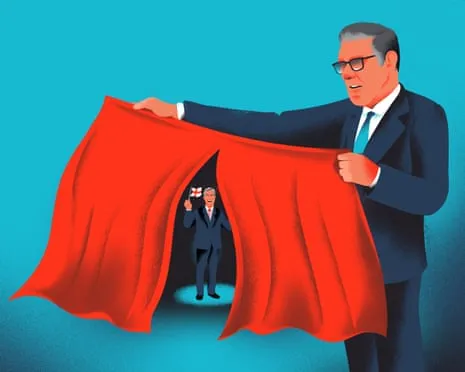 It's Reached This Point: Keir Starmer Now Serves as Merely the Warm-Up Act for Nigel Farage