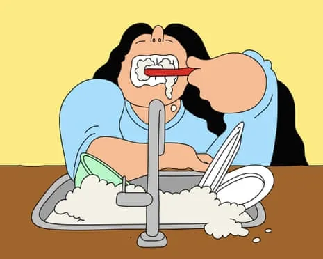 Must Our Housemate Stop Brushing Her Toothbrush at the Kitchen Basin?