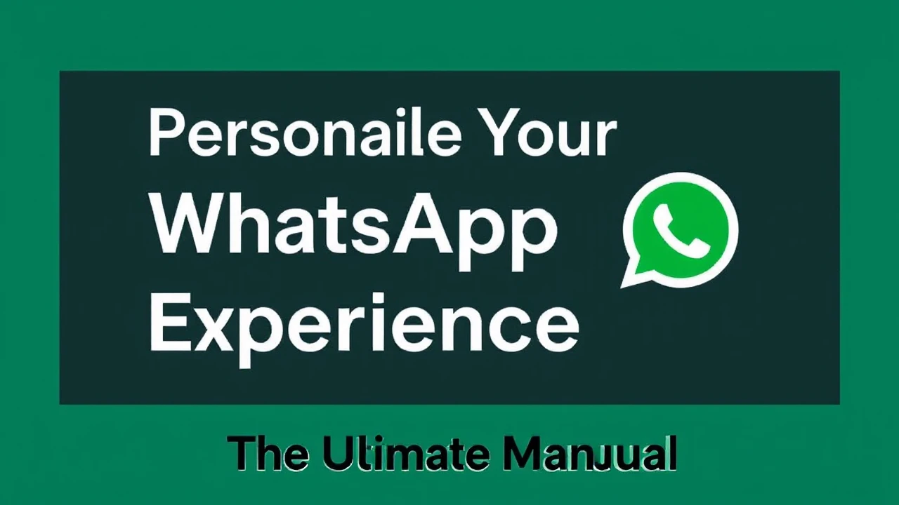 Personalize Your WhatsApp Web Experience: The Ultimate Manual
